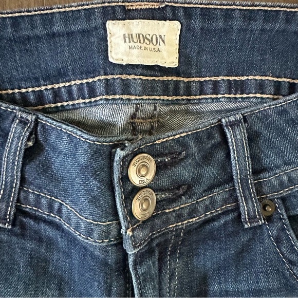 Hudson Low Rise Boot Cut Y2K 90's Western Festival Size 27 - Picture 2 of 11
